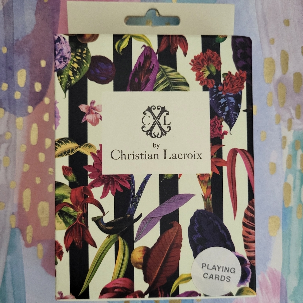 Christian Lacroix Galison Playing Cards New